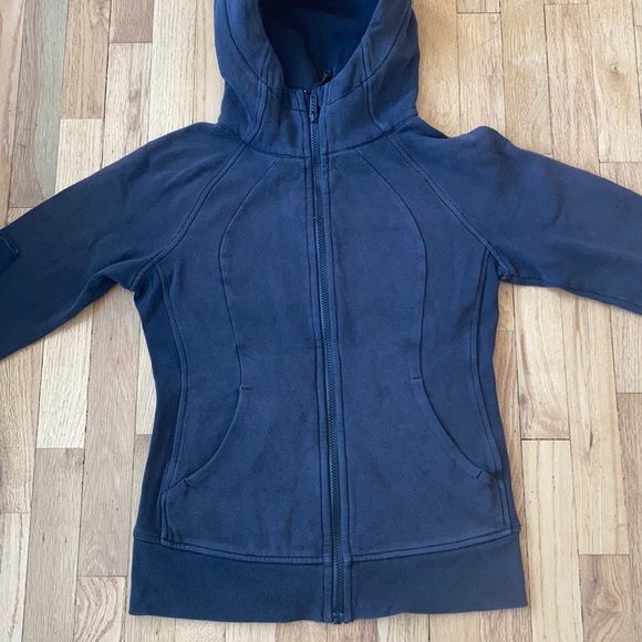 lululemon athletica Tops - Lululemon scuba hoodie 6 black